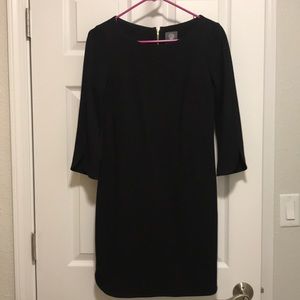 Black Vince Camuto sheath dress